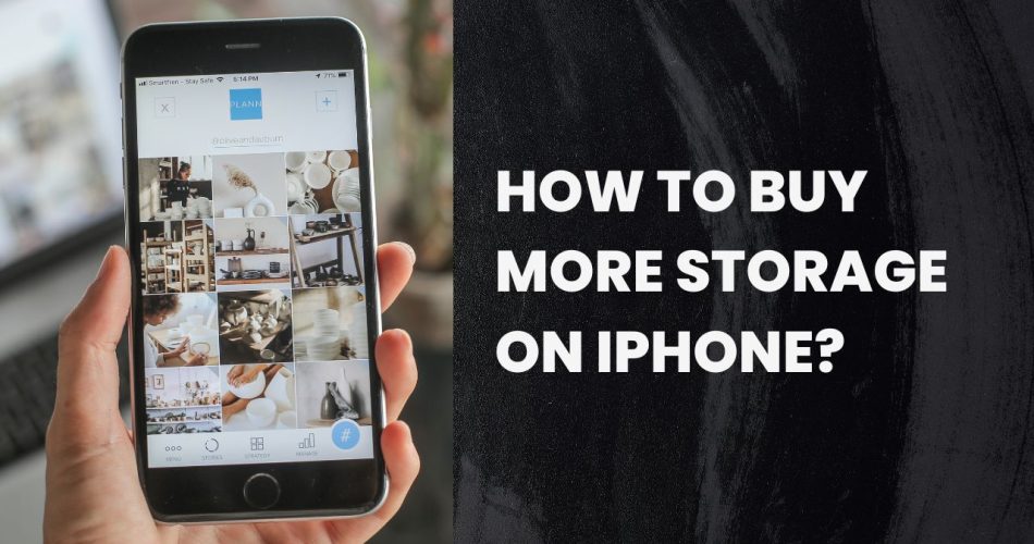 Buy More Storage on iPhone