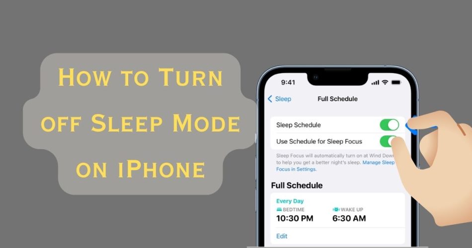 How to Turn off Sleep Mode on iPhone