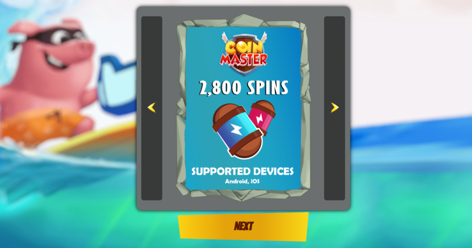 Unlimited Spins on Coin Master iOS