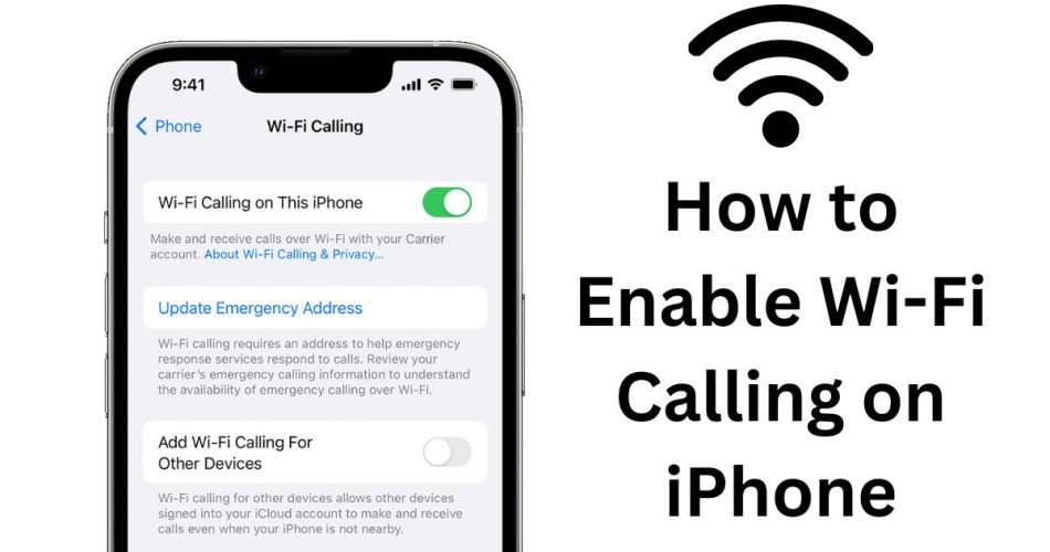 How to Enable Wi-Fi Calling on iPhone