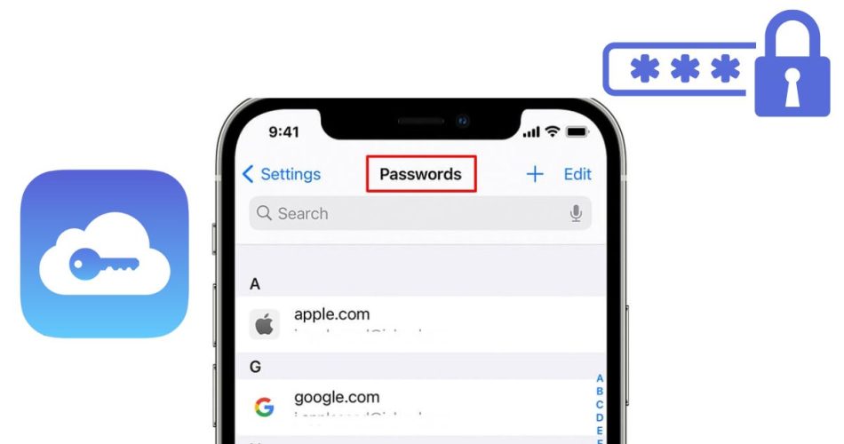 Passwords on iPhone